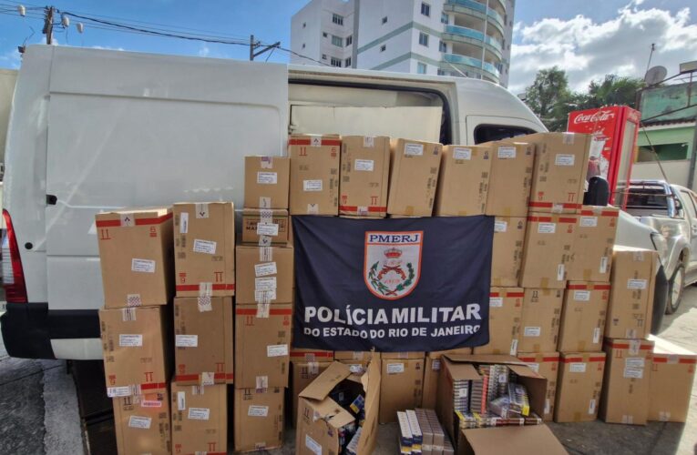 AÇÃO RÁPIDA DA POLÍCIA RECUPERA CARGA DE CIGARROS ROUBADA EM ITAMBI