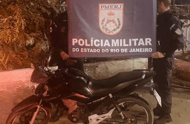 Motocicleta clonada é apreendida durante patrulhamento por Policiais de Itaboraí