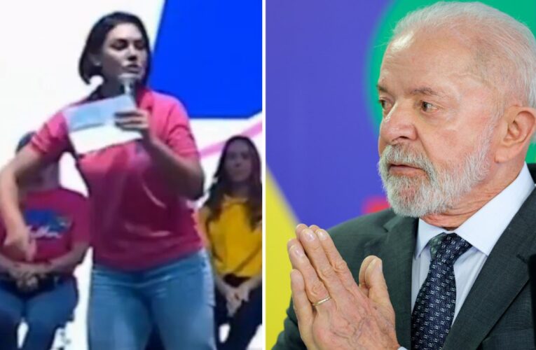  Michelle Bolsonaro rasga o verbo e chama Lula de ‘mentiroso, cachaceiro e pinguço’